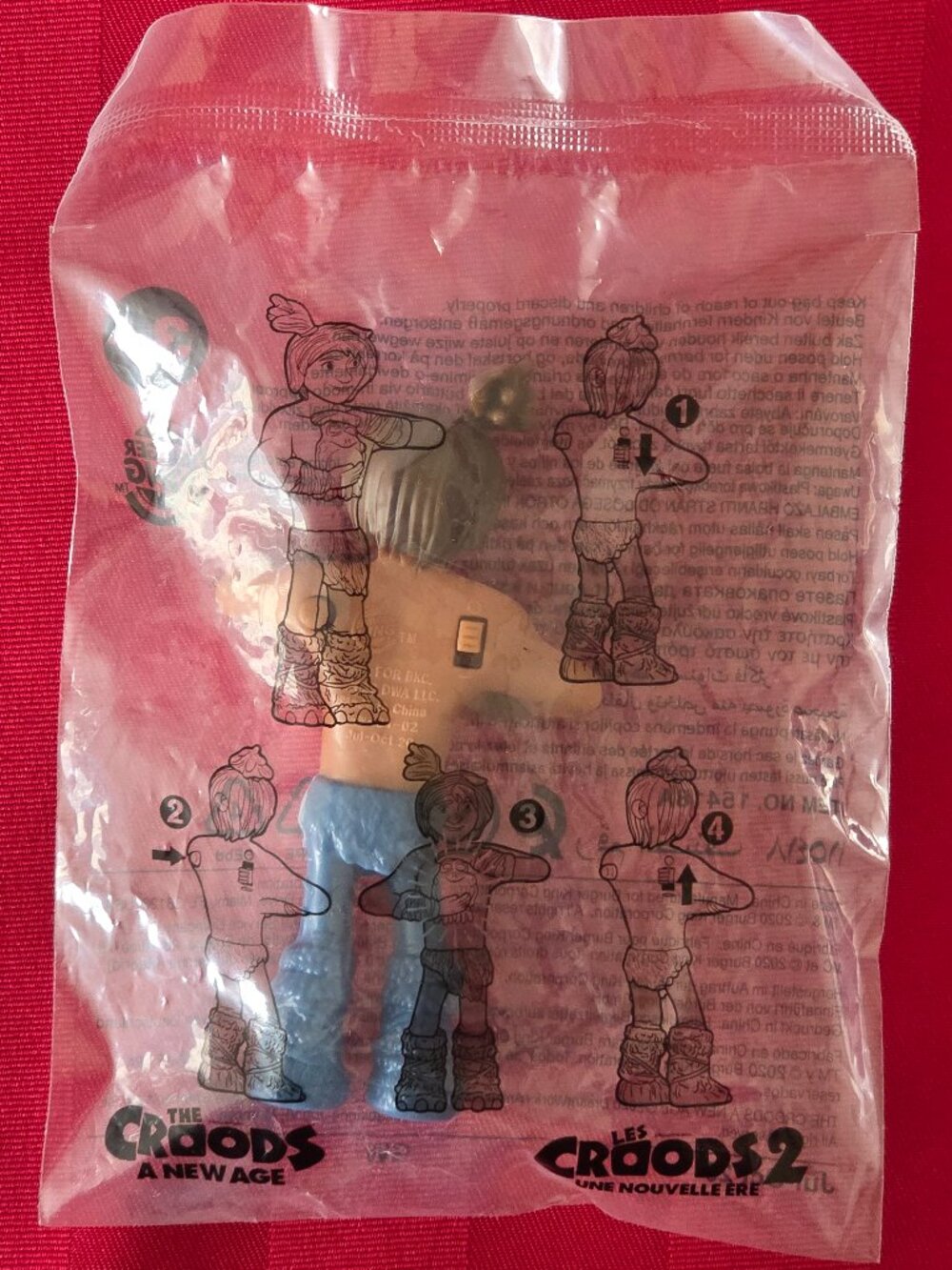2020 THE CROODS 2, A NEW AGE, GUY TOY, MINT IN THE PACKAGE!!! - Picture 3 of 3